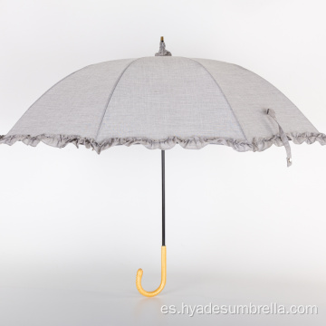 Paraguas de mujer elegantes resistentes a prueba de viento